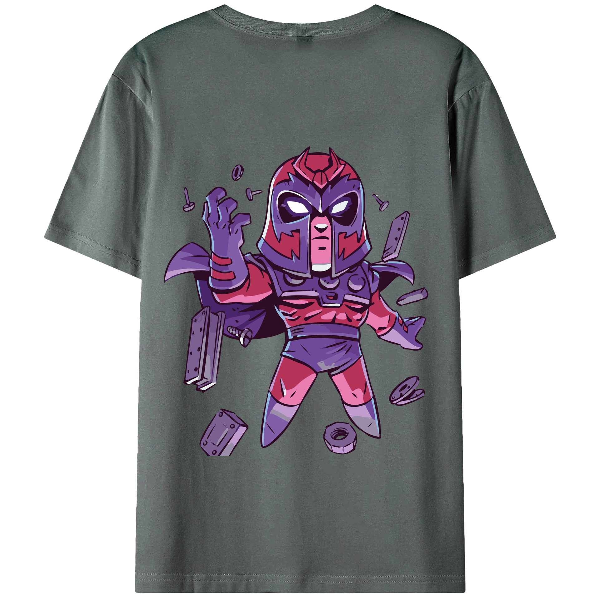 （画像用） アベンジャーズ The Avengers 綿100％半袖Tシャツ（背面プリント）